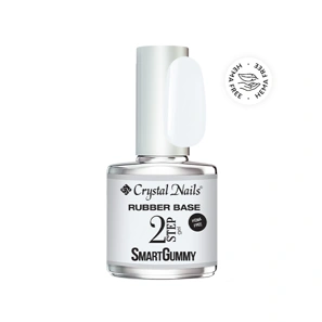Crystal Nails 2S SmartGummy HEMA Free Rubber base gel - Nr2 Milky white 13ml főképe